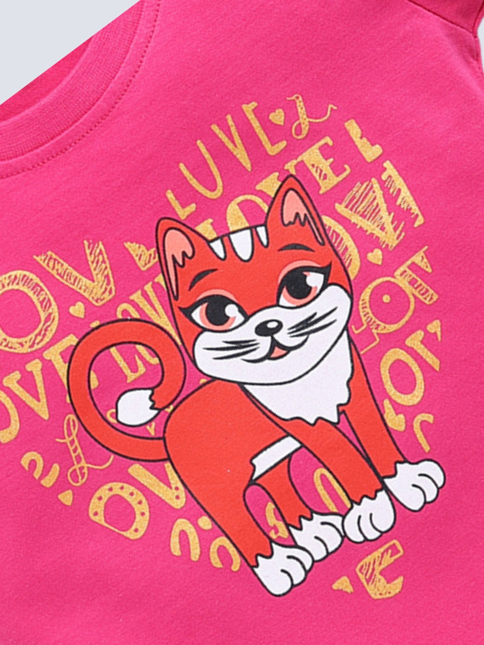 Unicorn & Kitty Graphics T-Shirts