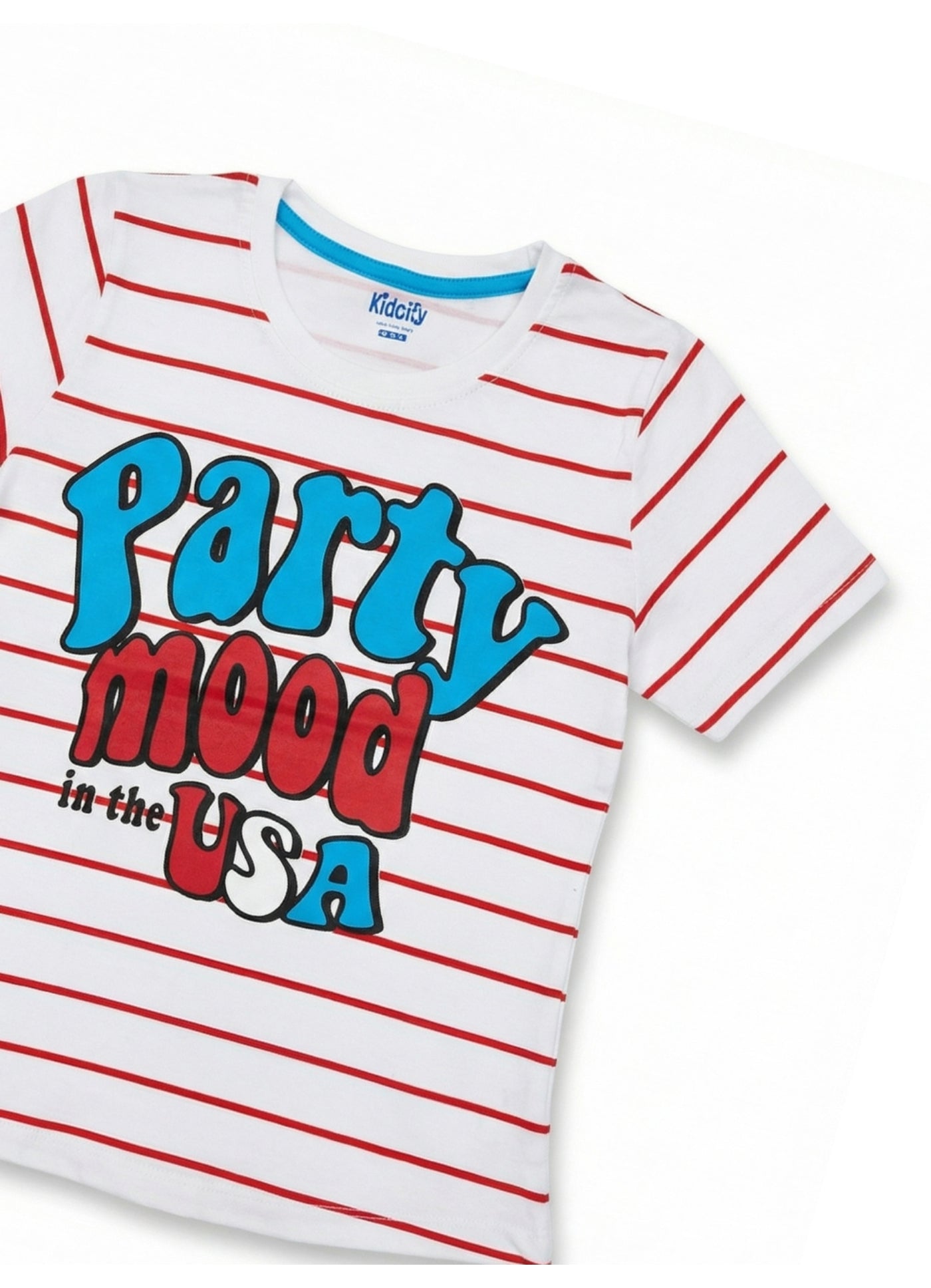 Party Mood in the USA Print Top.