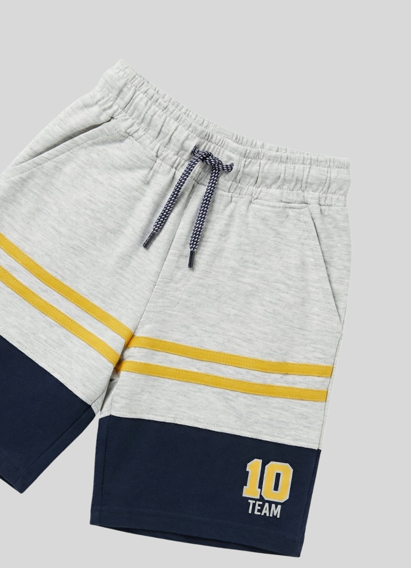Colorblock Varsity  Shorts