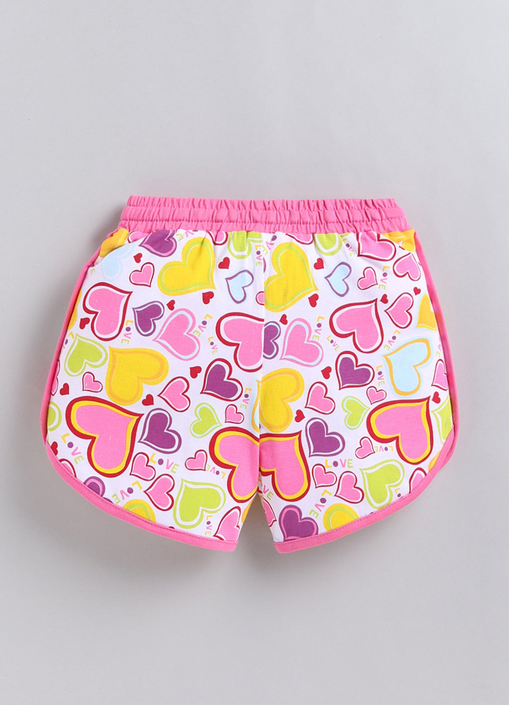 Cute flower printed short