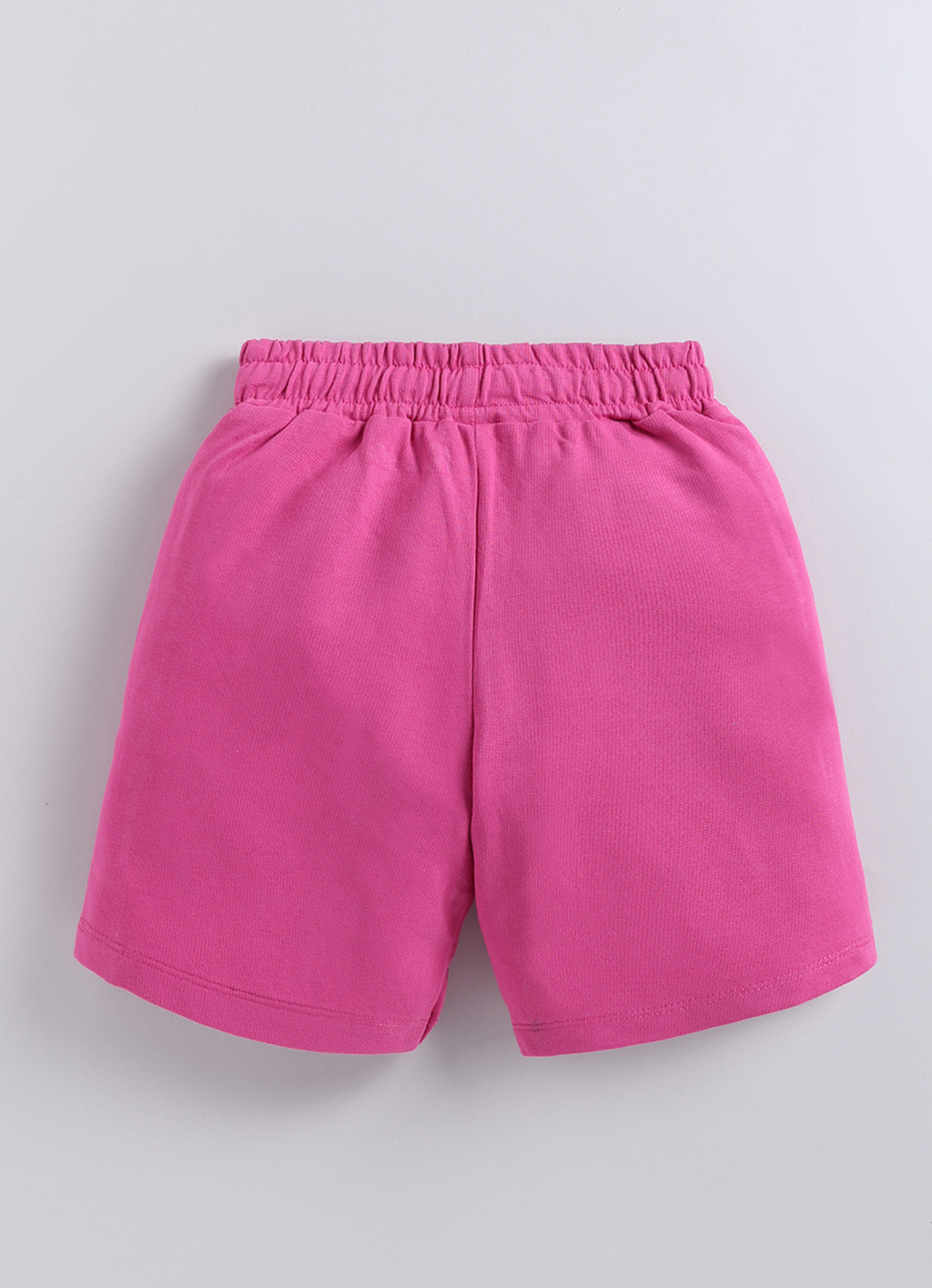Girls Pink Ruffle Casual Shorts