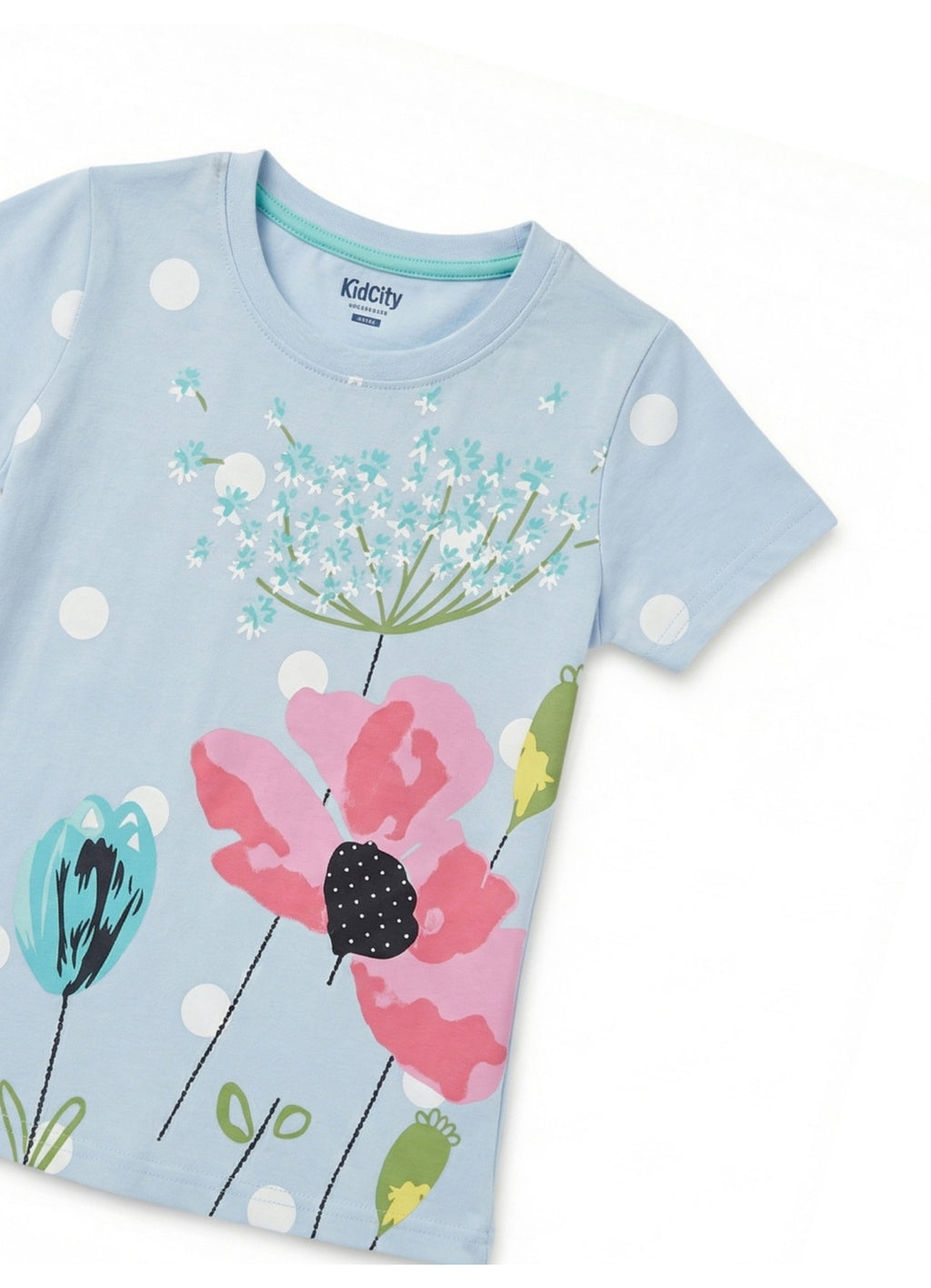Blue Floral Garden Top.