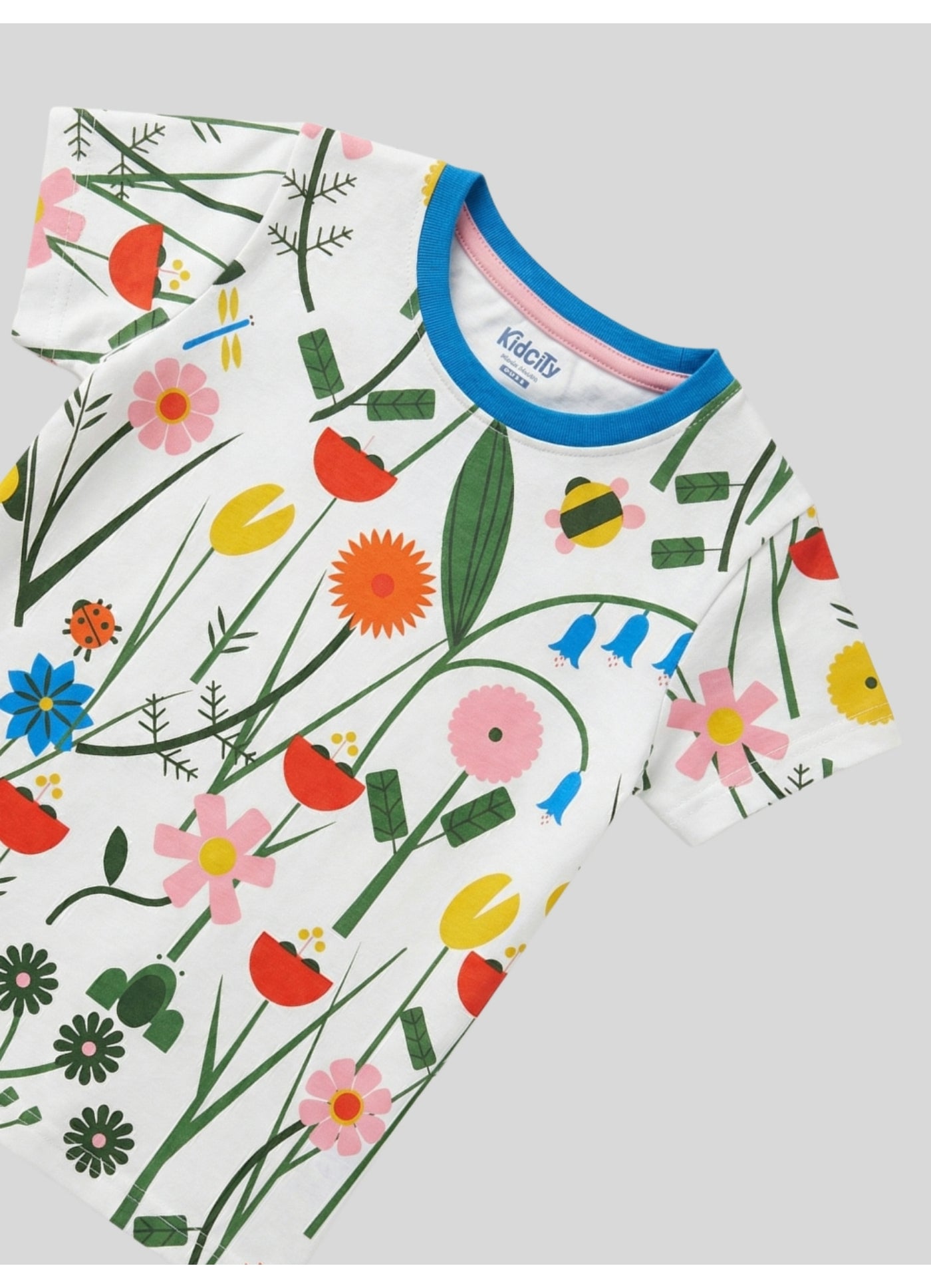Garden Medley Graphic Top.