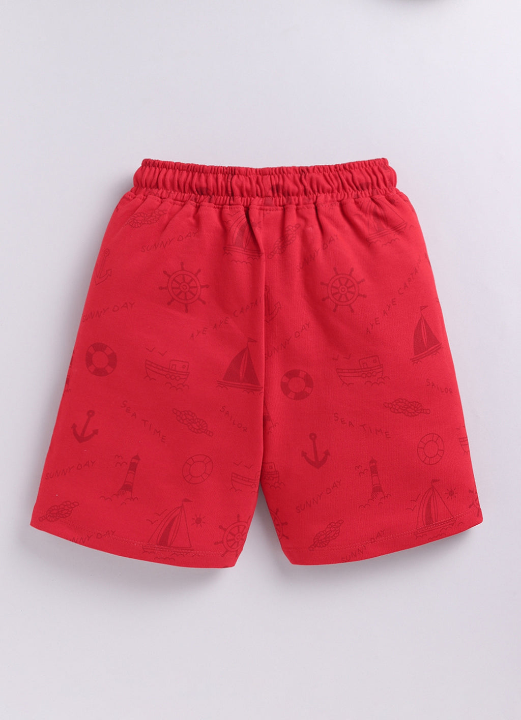 All-Over Nautical Printed Short