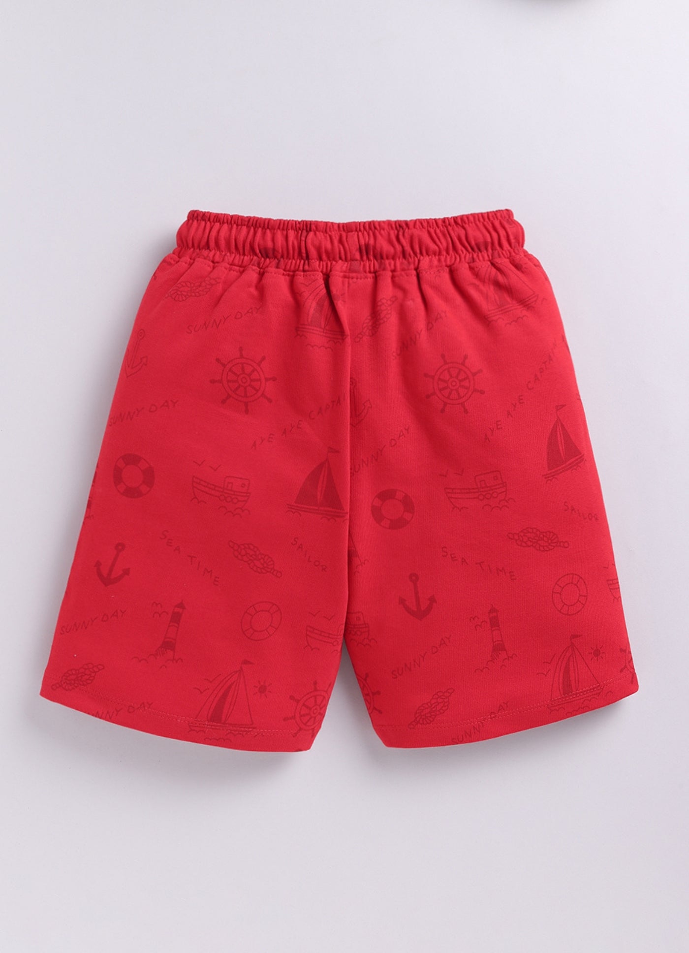 All-Over Nautical Printed Short