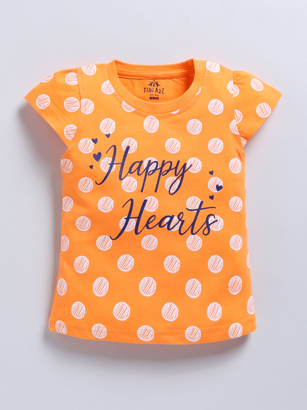 Bunny & Happy Hearts 2 Pc Printed Tops