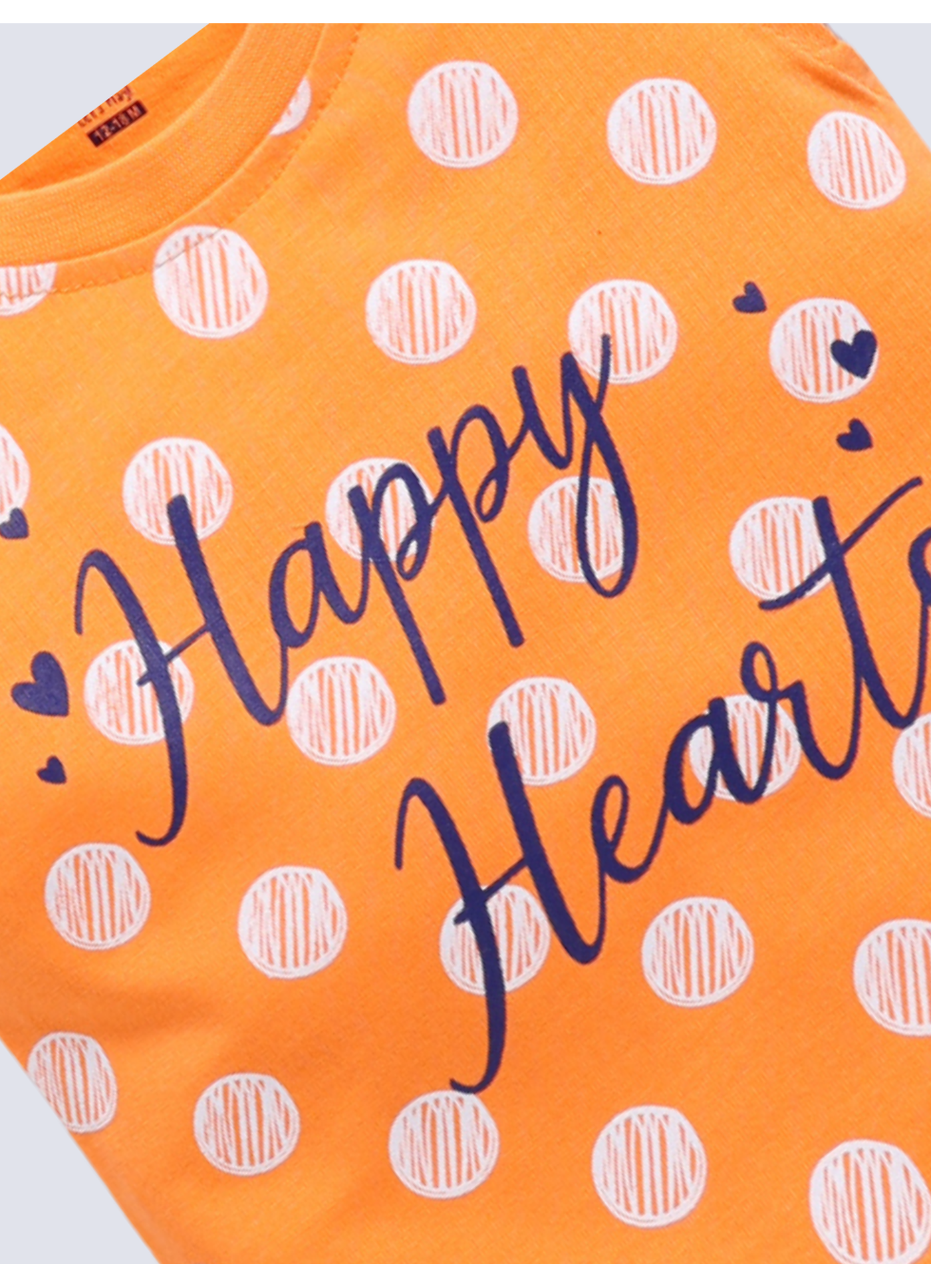 Bunny & Happy Hearts 2 Pc Printed Tops