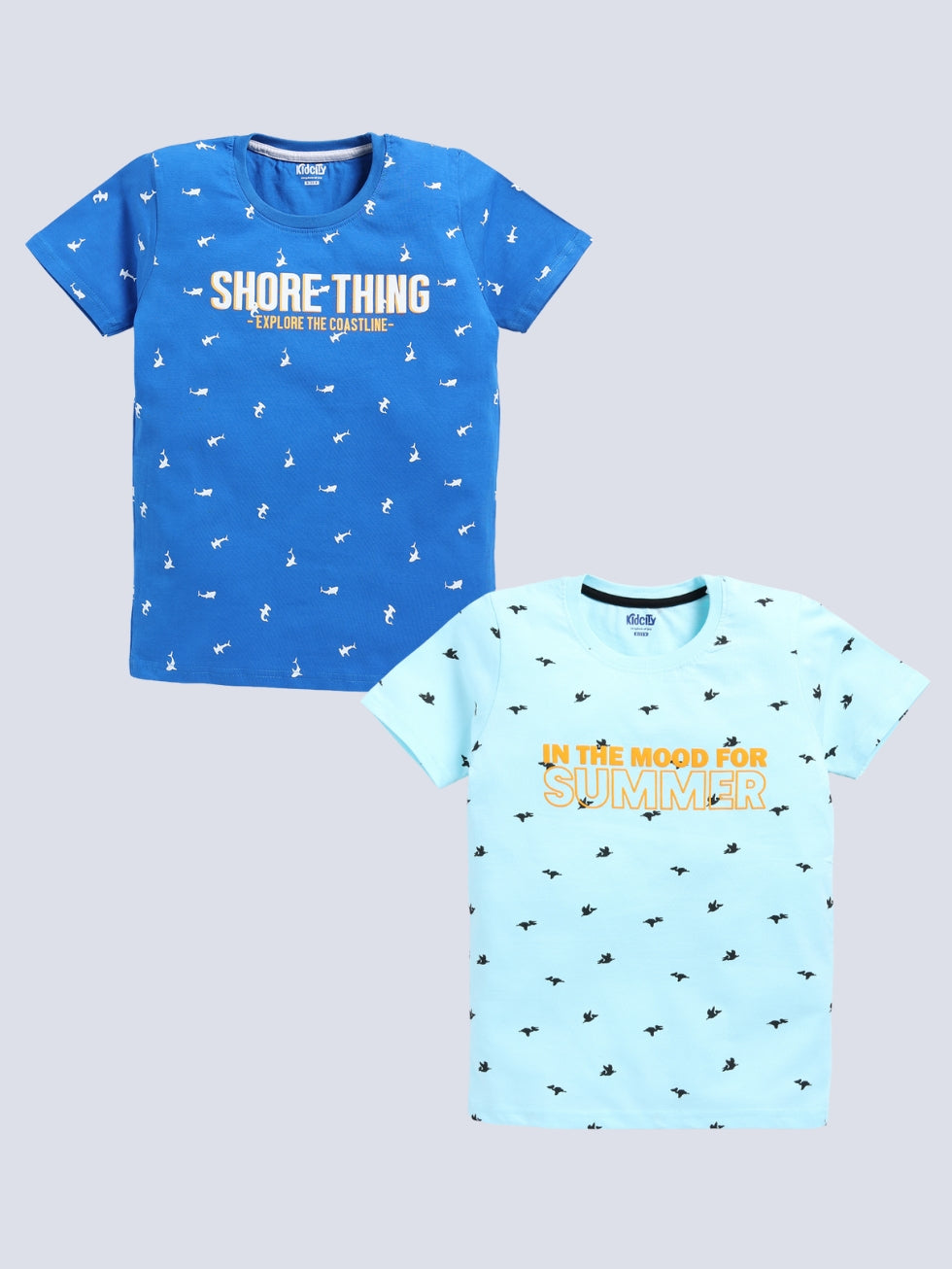 Summer & Shore Thing Graphic 2 Pc T-Shirts