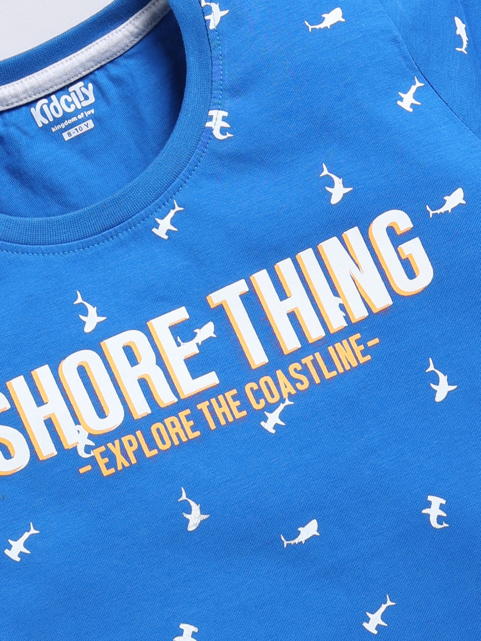 Summer & Shore Thing Graphic 2 Pc T-Shirts