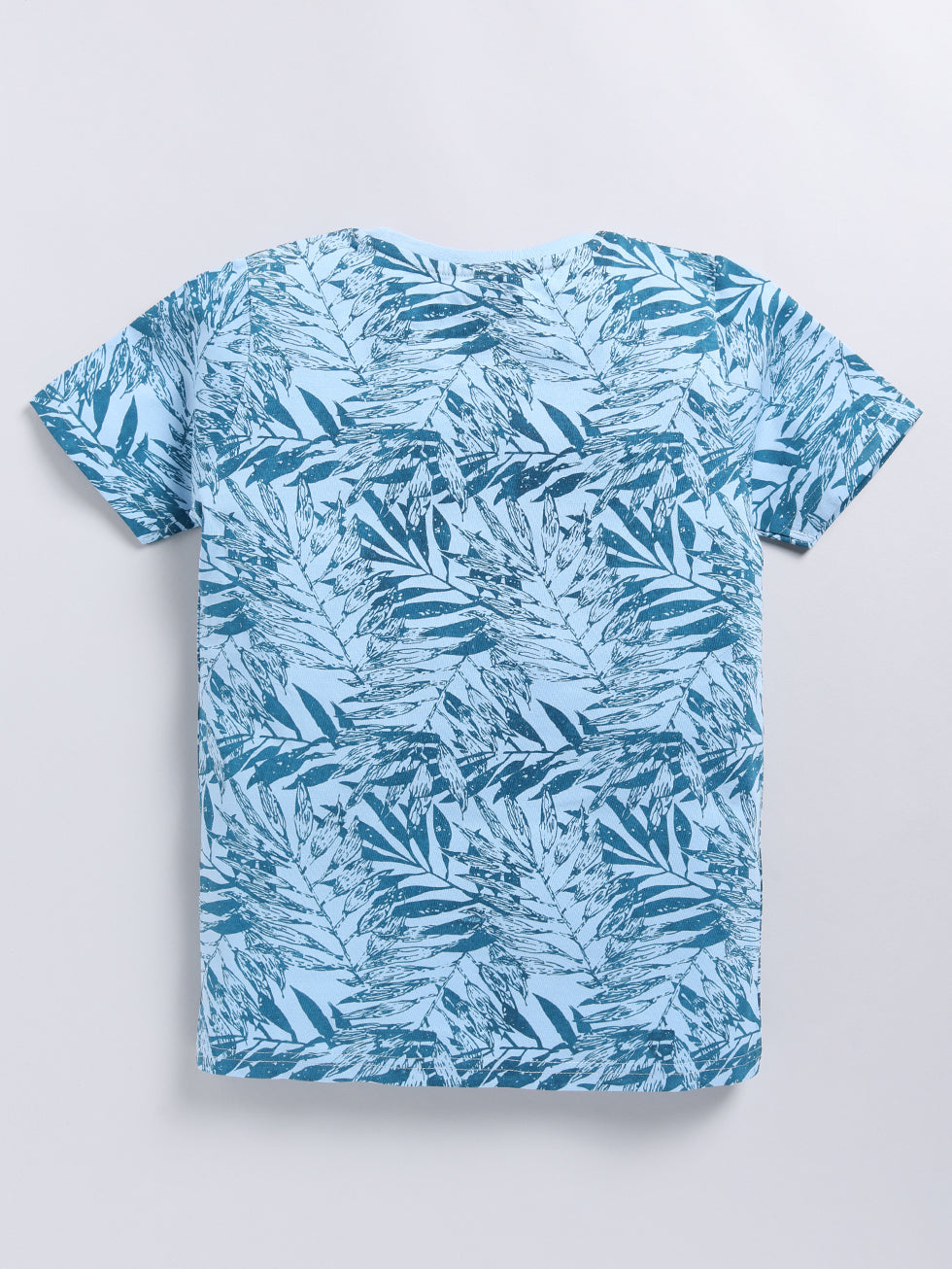 Leaf Print & Football Theme 2 Pc Printed T-Shirts
