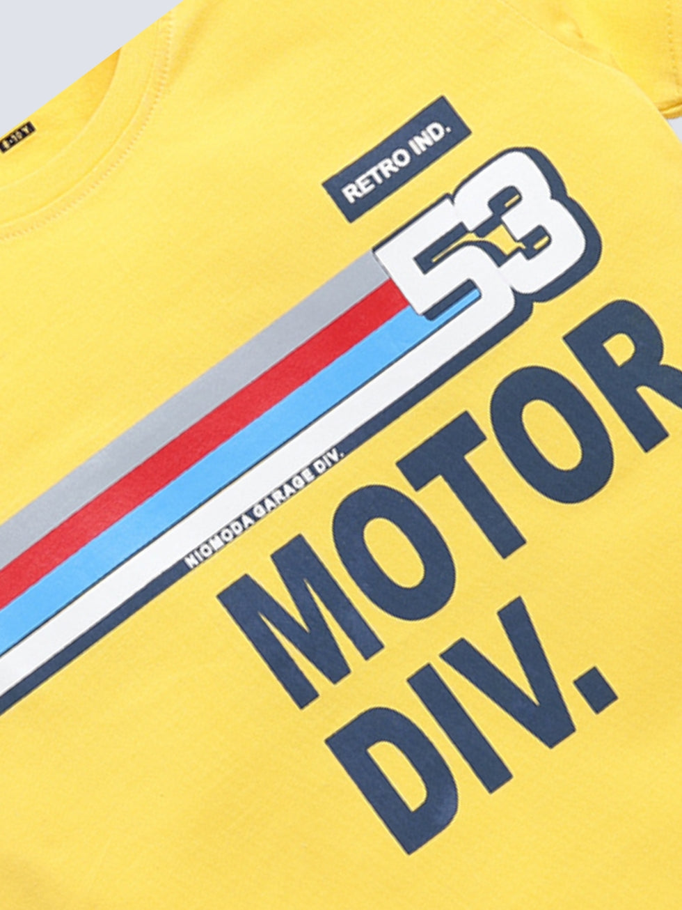 Motor Division 53 and Music & Racing Theme 2 Pc Printed T-Shirts