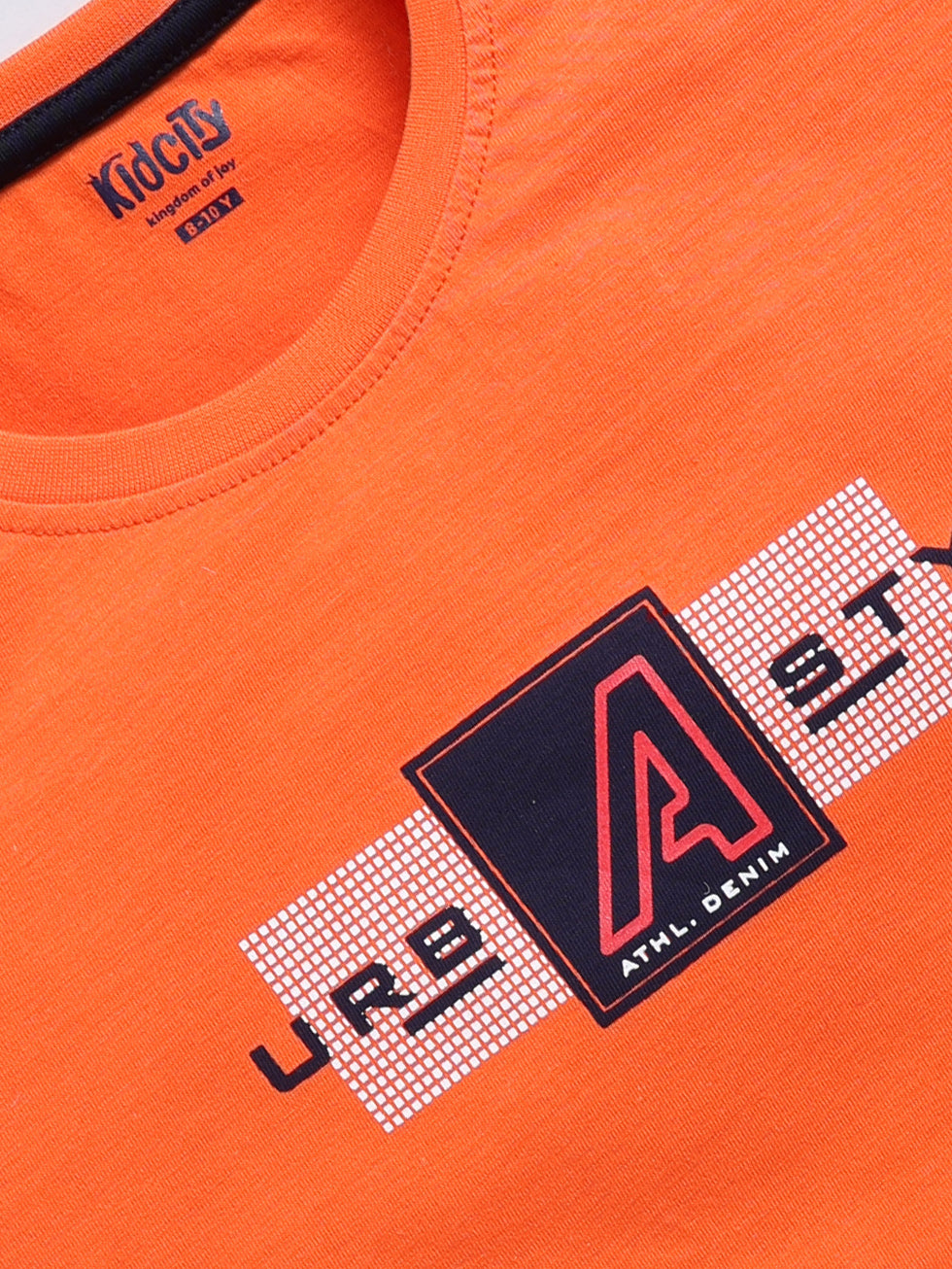Stay Positive & Invision Urban Text Combo T-Shirts