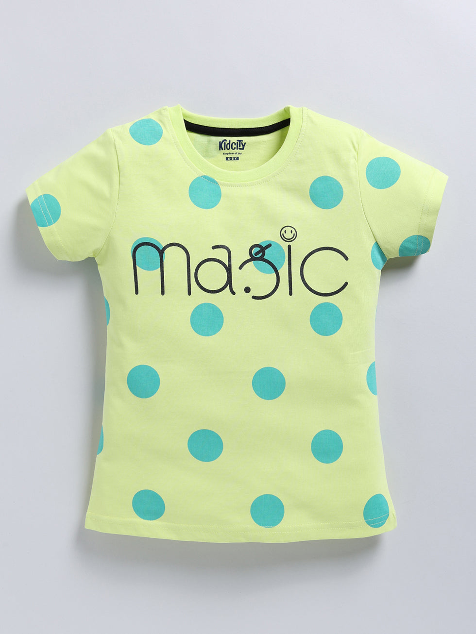 Text and Flower Graphics T-Shirts