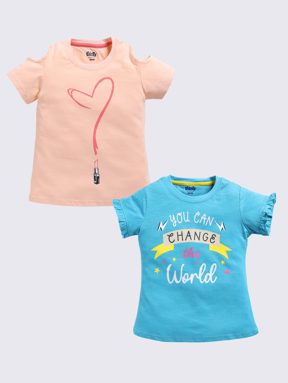 Girl's Fashion Tops 2pc Combo Set