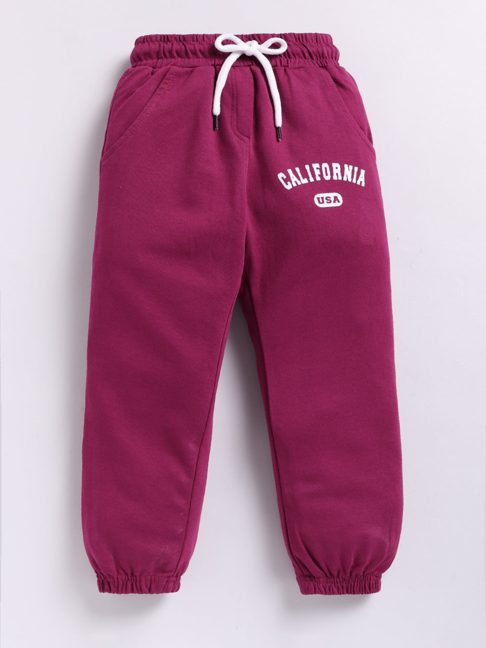 California Usa Print Joggers