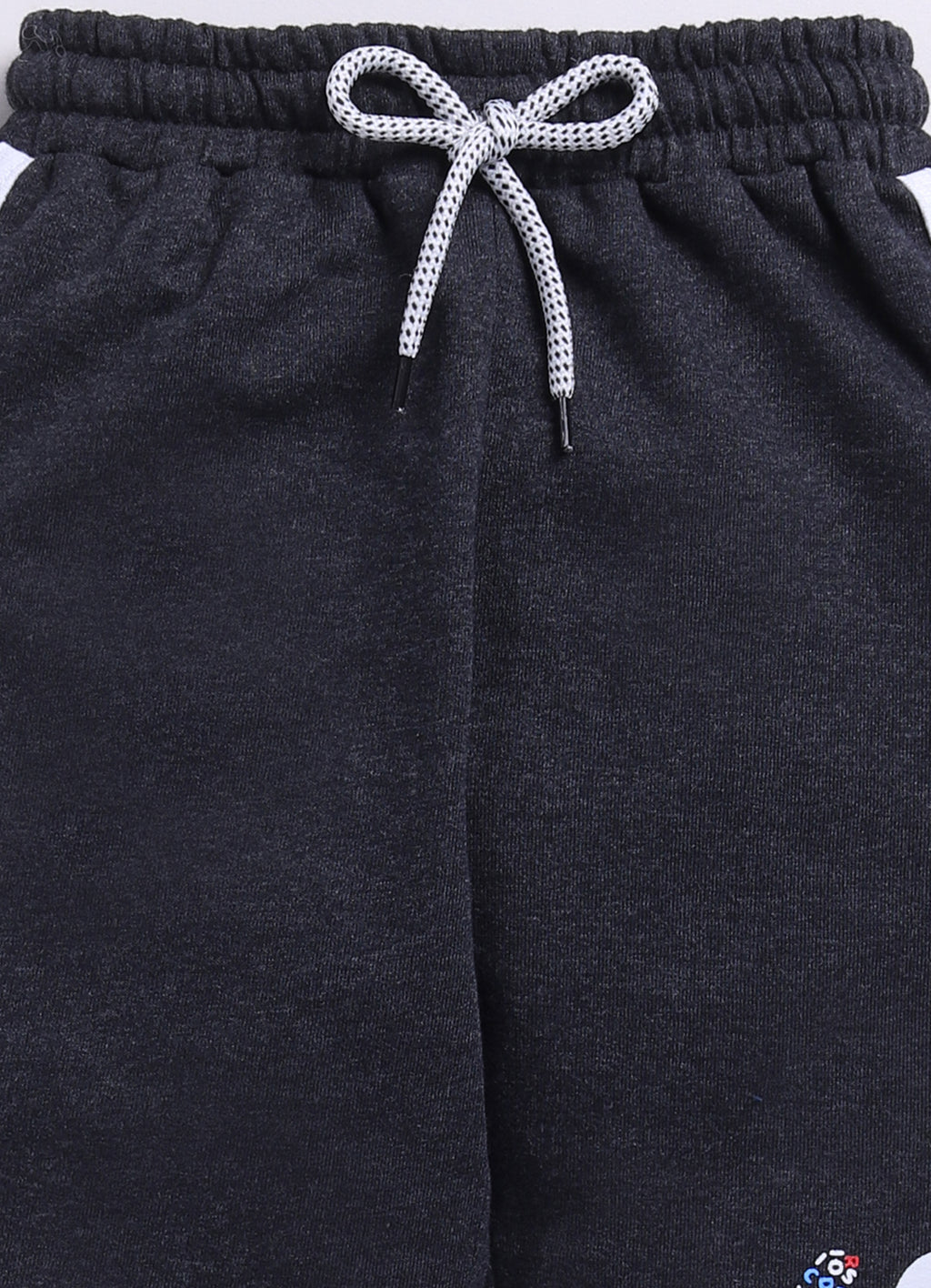 Black Secret Printed Joggers