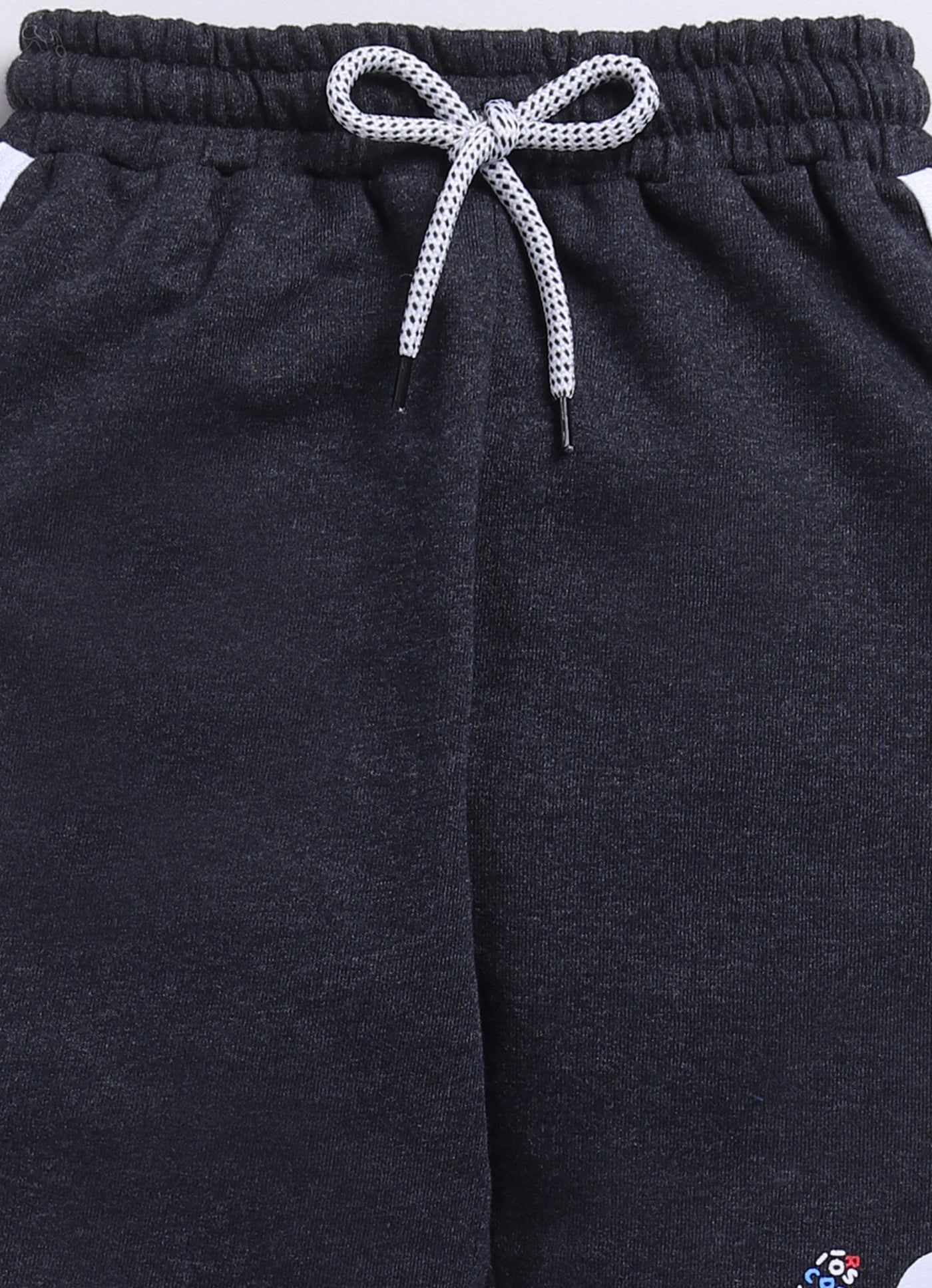 Black Secret Printed Joggers