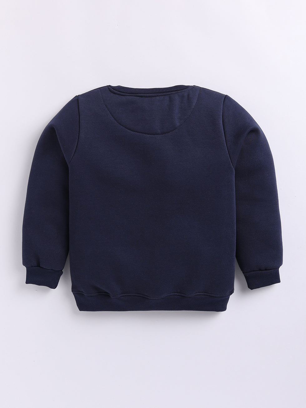 Boys Yes Graphic Print Sweatshirt - Navy