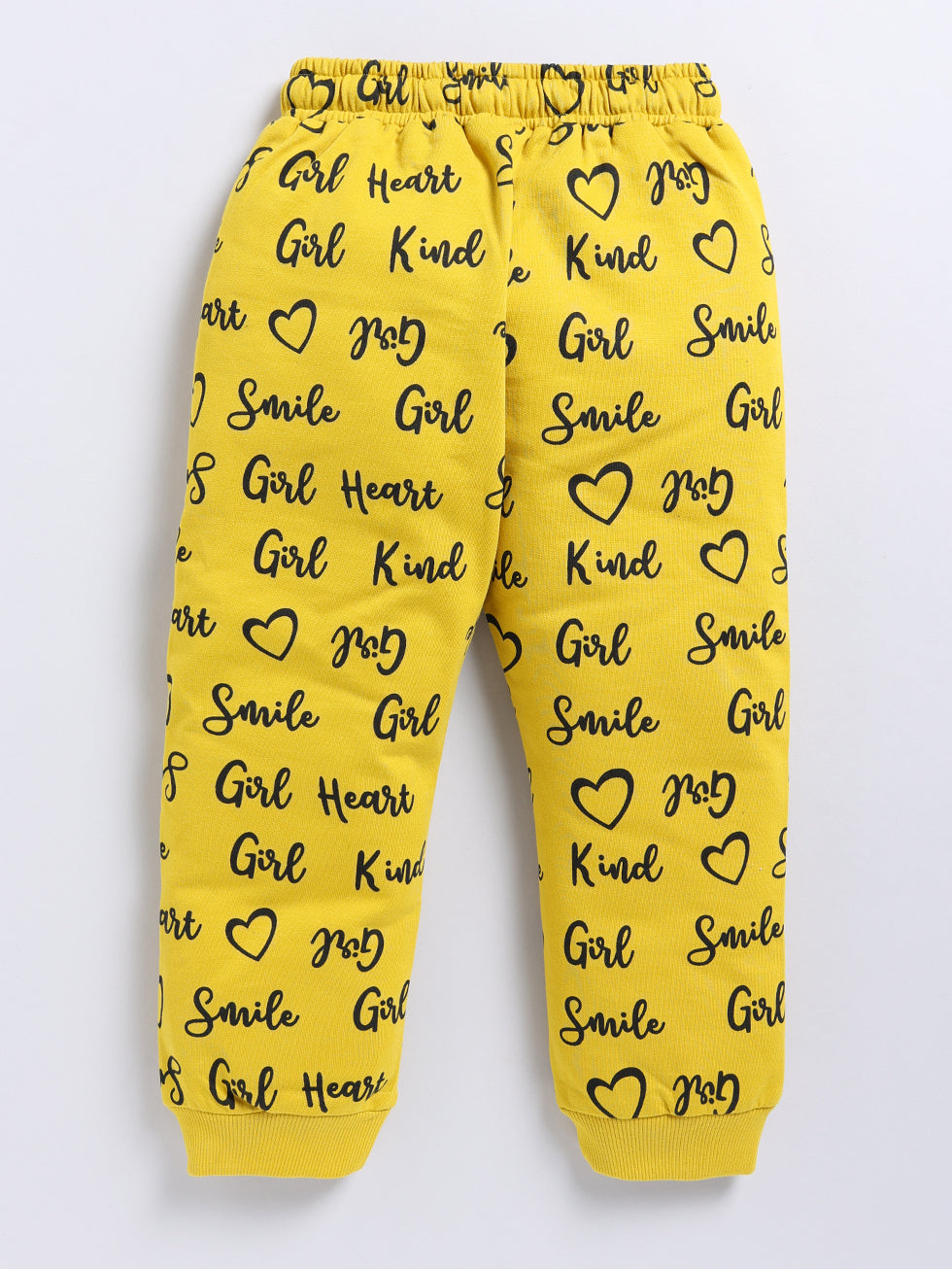 Smile Girl Printed Joggers
