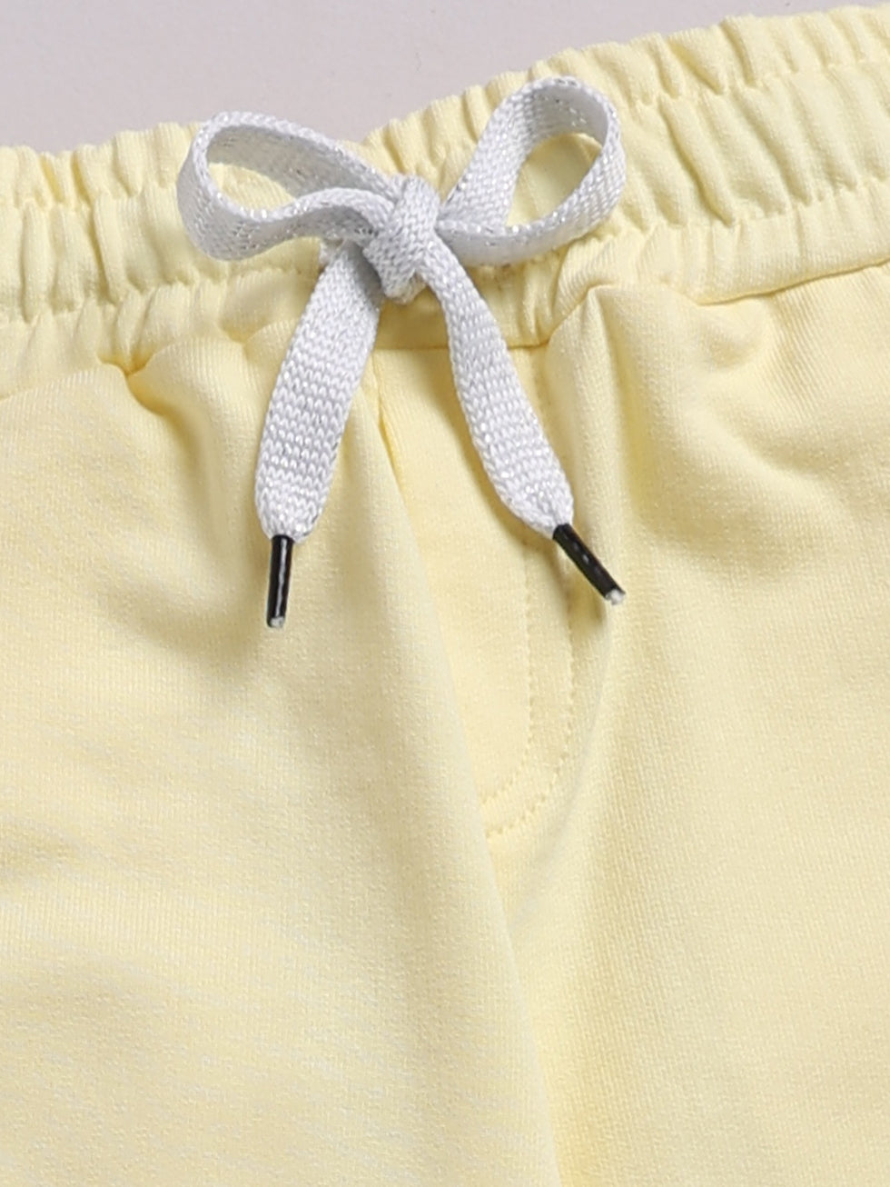 Girls Sunshine Happy Vibes Print Joggers - Light Lemon