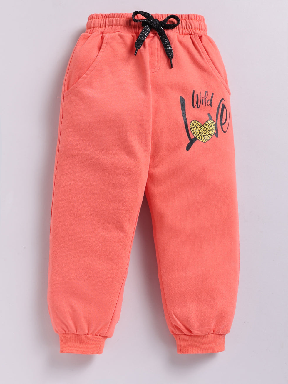 Wild Heart Love Print Joggers