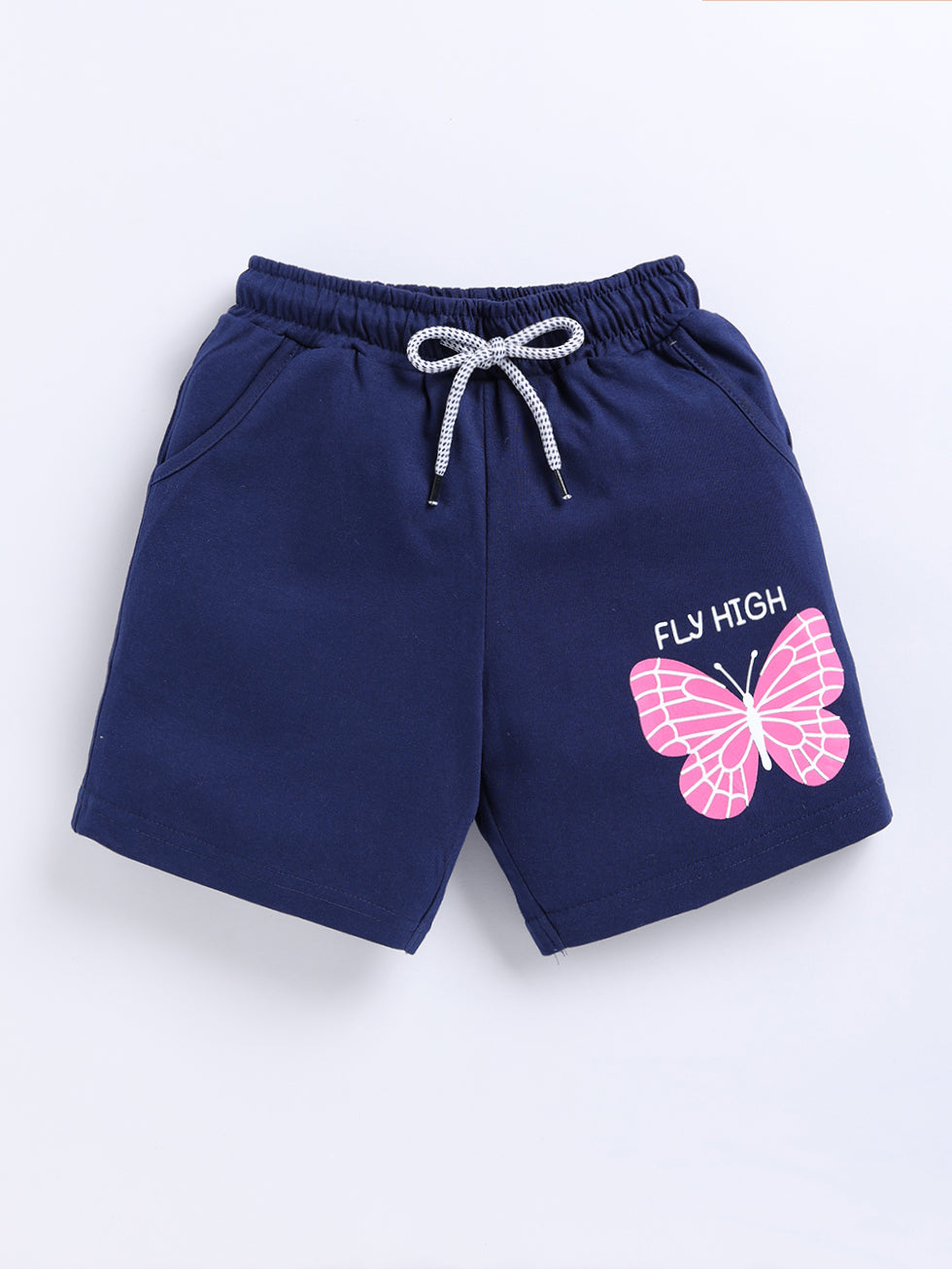 Butterfly Graphic Placement Print Shorts