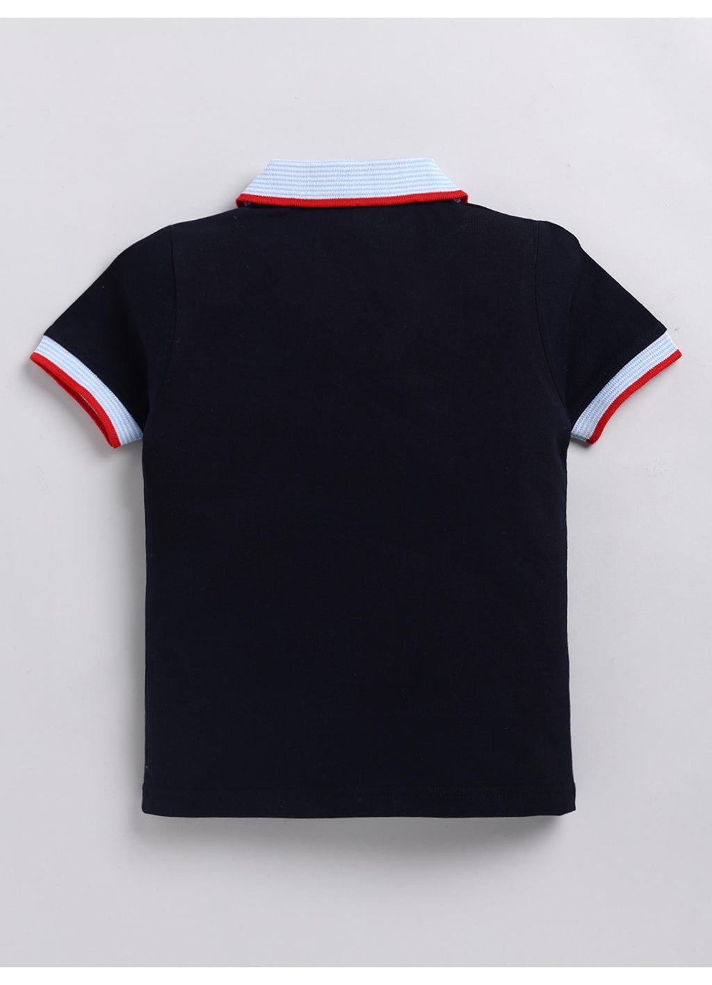 Contrast Trim Polo T-Shirt