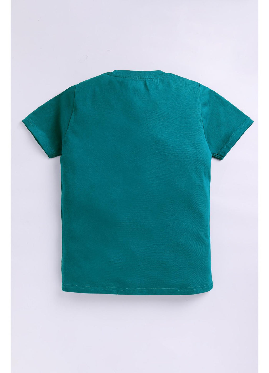 "Keep Moving Around" Teal Graphic T-Shirt