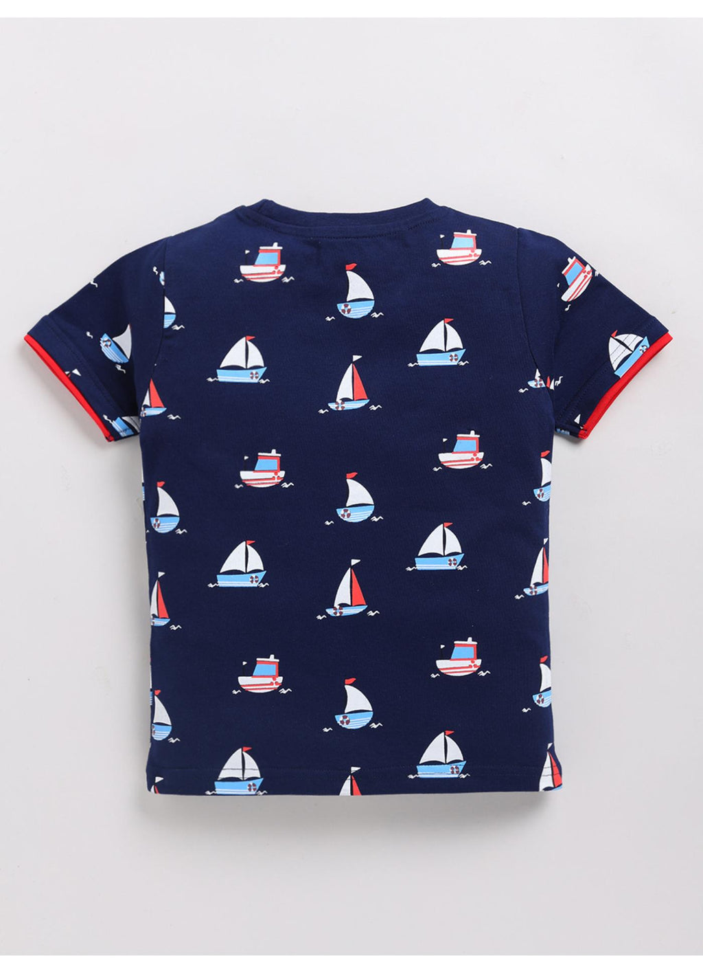 Ahoy There Sailboat All-Over Print T-Shirt