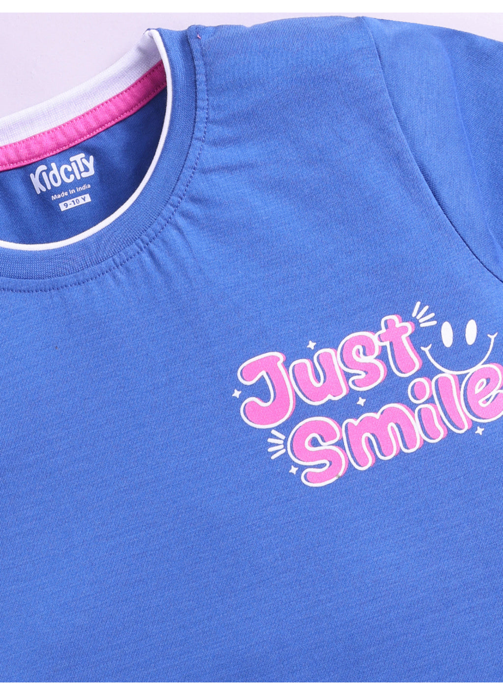 Just Smile Graphic T-Shirt