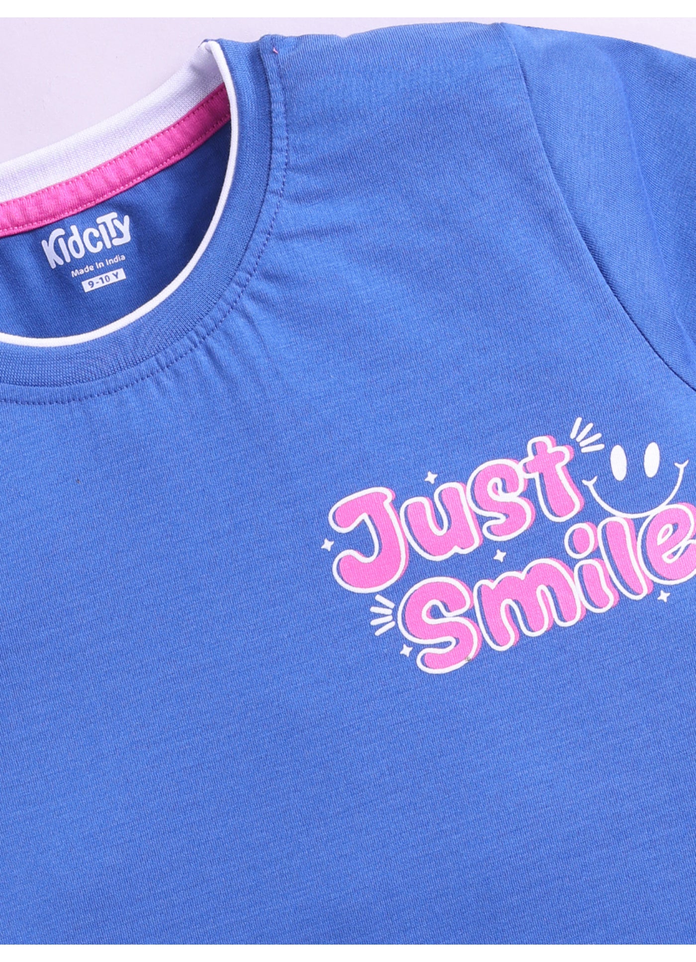 Just Smile Graphic T-Shirt