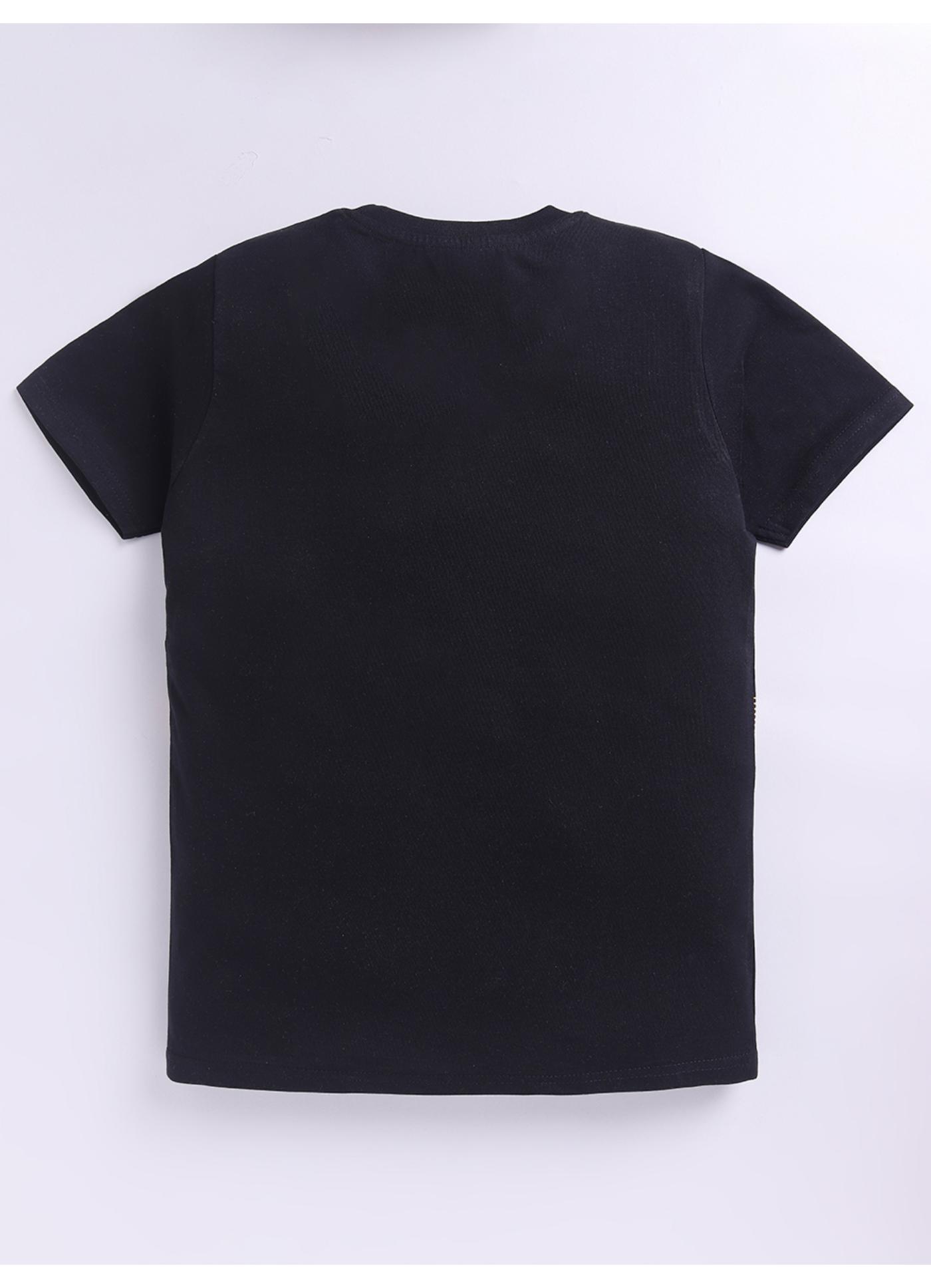 I Am Legend Motorcycle Graphic Print Black Cotton T-Shirt