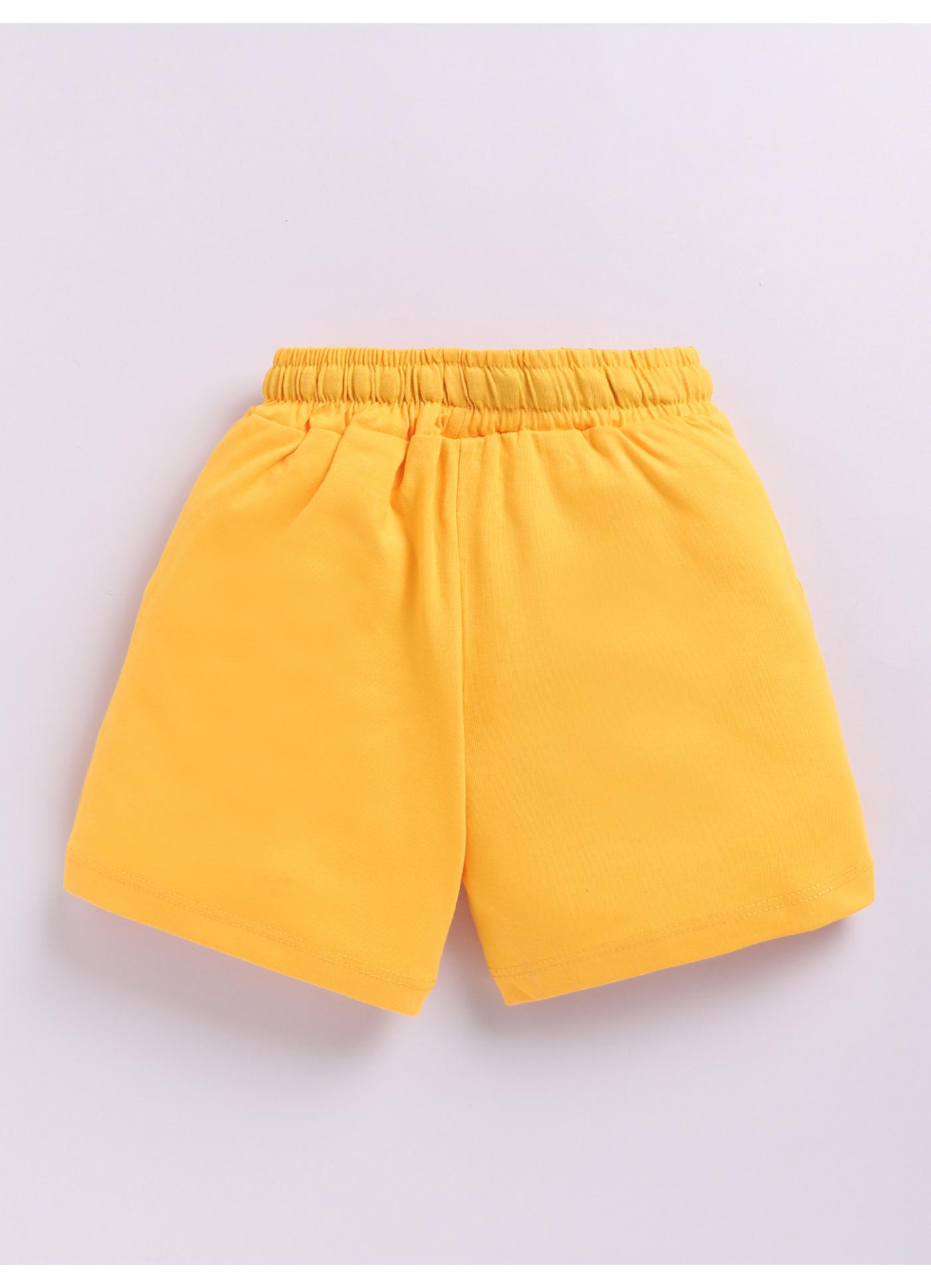 “Hawaii” Printed Shorts