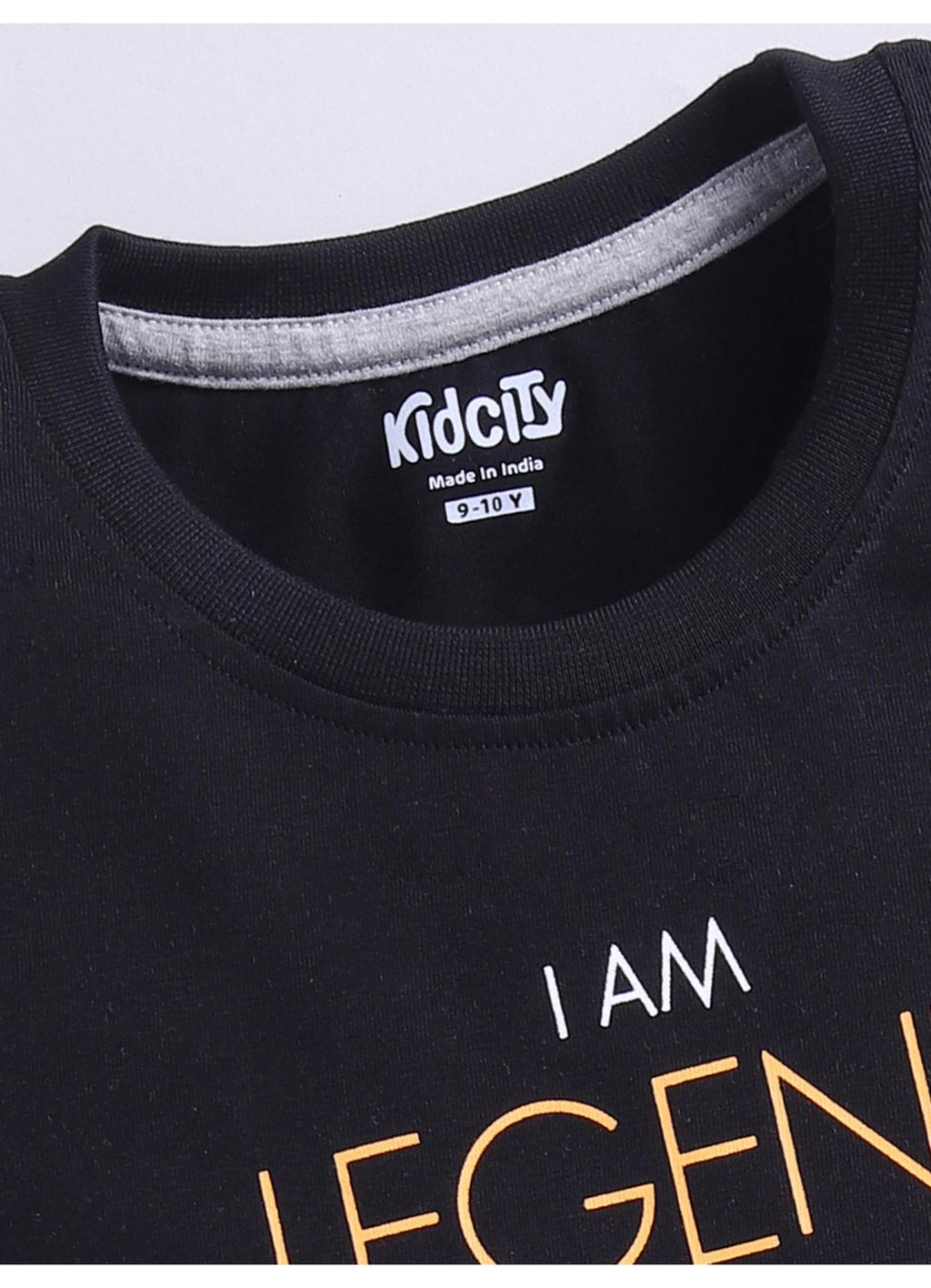 I Am Legend Motorcycle Graphic Print Black Cotton T-Shirt