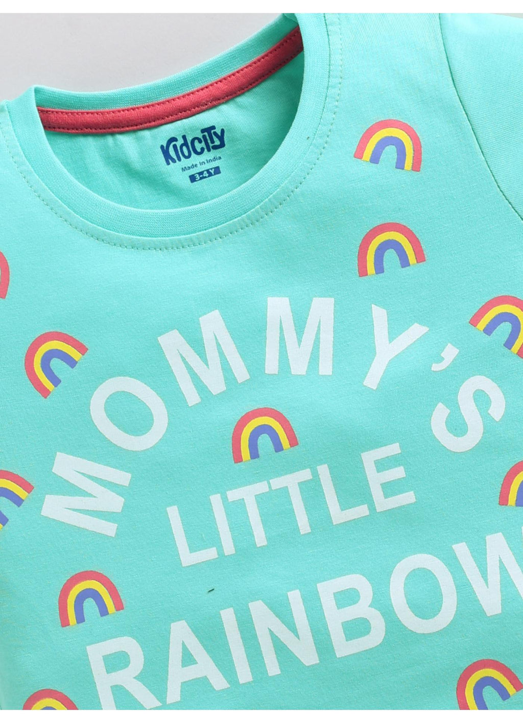 Mommy’s Little Rainbow Graphic Top