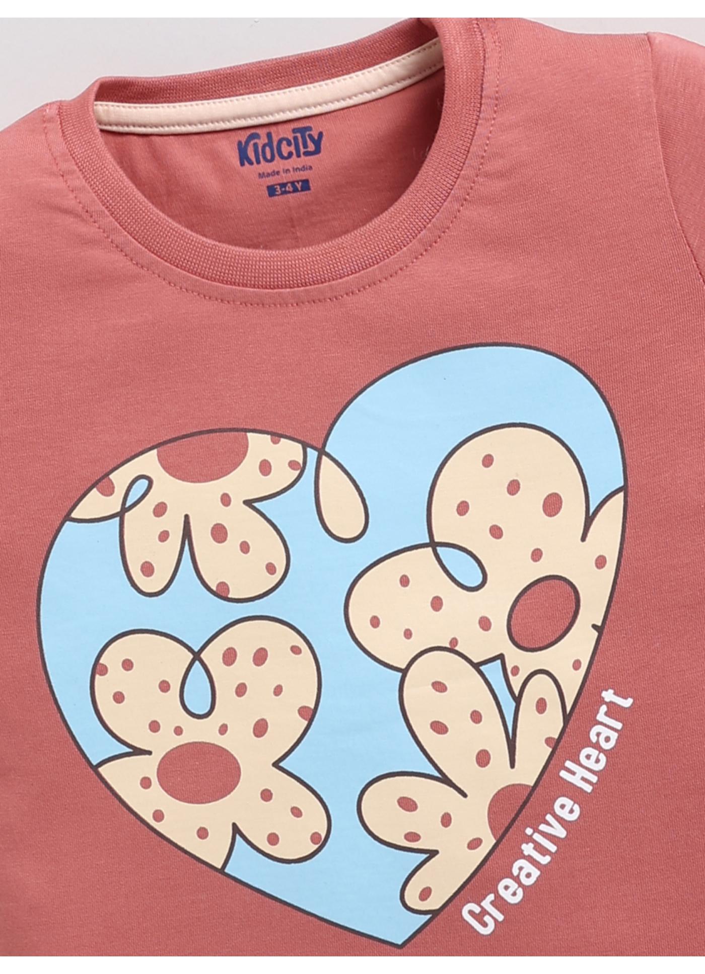 Creative Heart Graphic Top