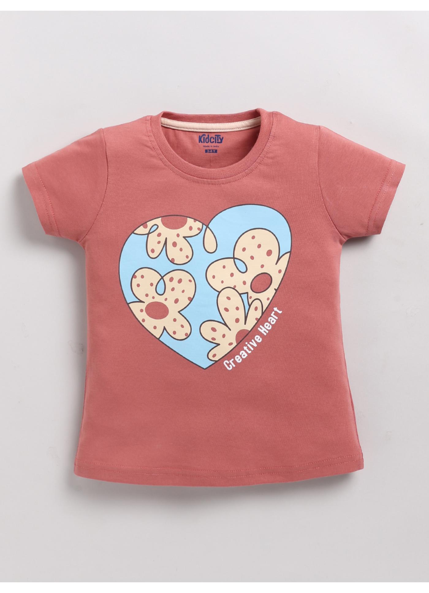 Creative Heart Graphic Top