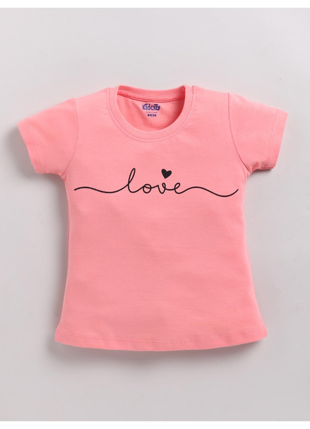 Love Script Graphic Top