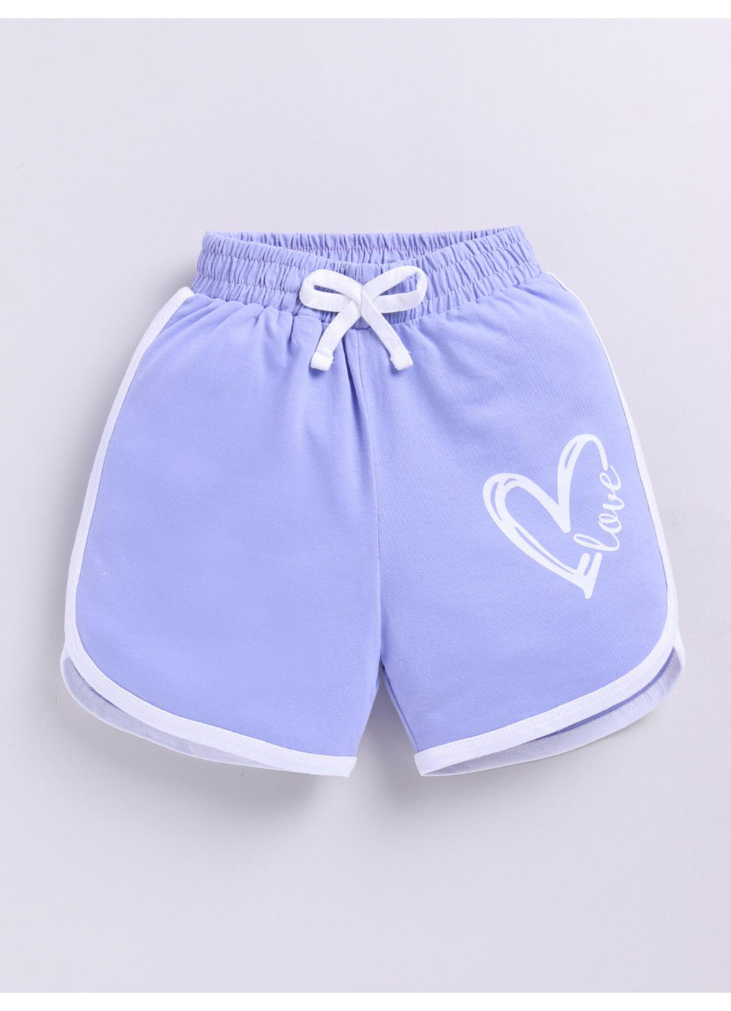 Lavender Love Heart Shorts