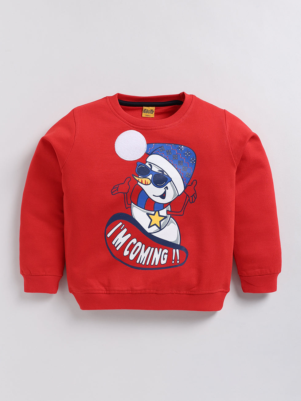 Snowman Graphics Printed Sweatshirts