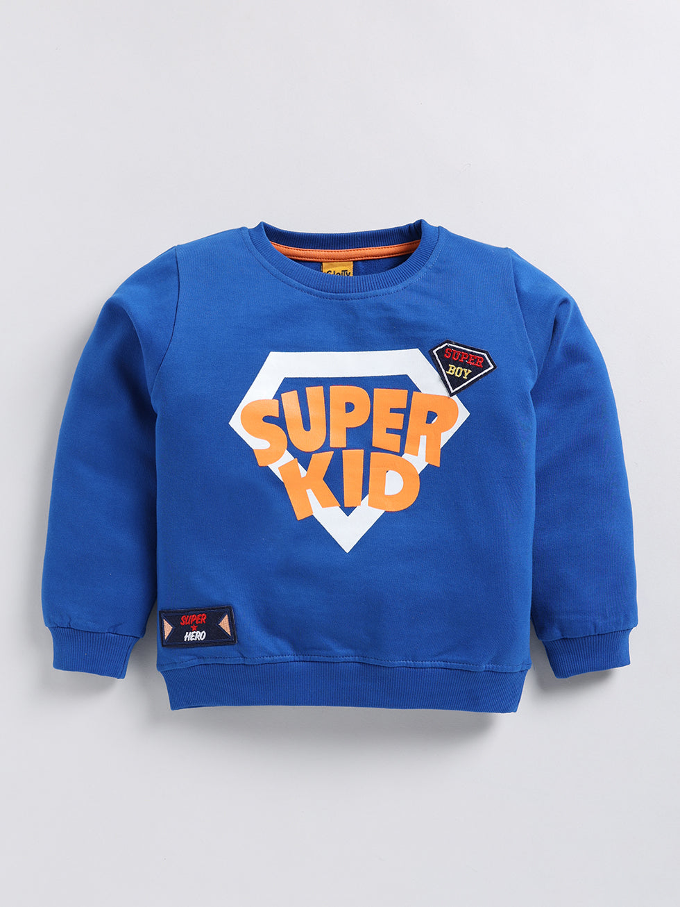 Super Kids Text Printed Sweatshirts