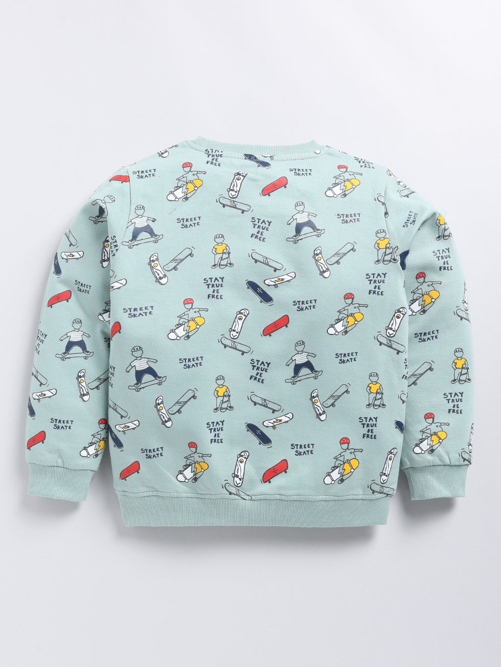 Skater Vibes Printed Sweatshirts