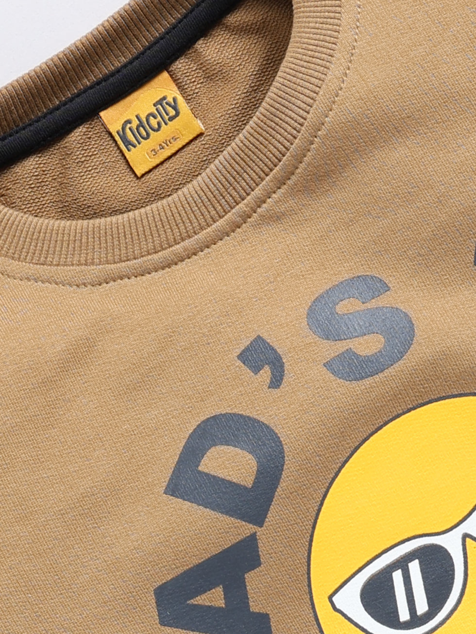 Dad's The Boss Print Sweatshirts