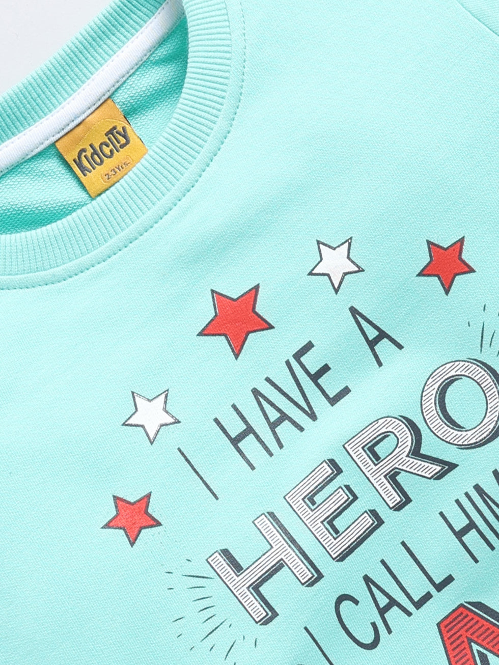 I Have Hero, I Call Him Dad  Print Sweatshirts