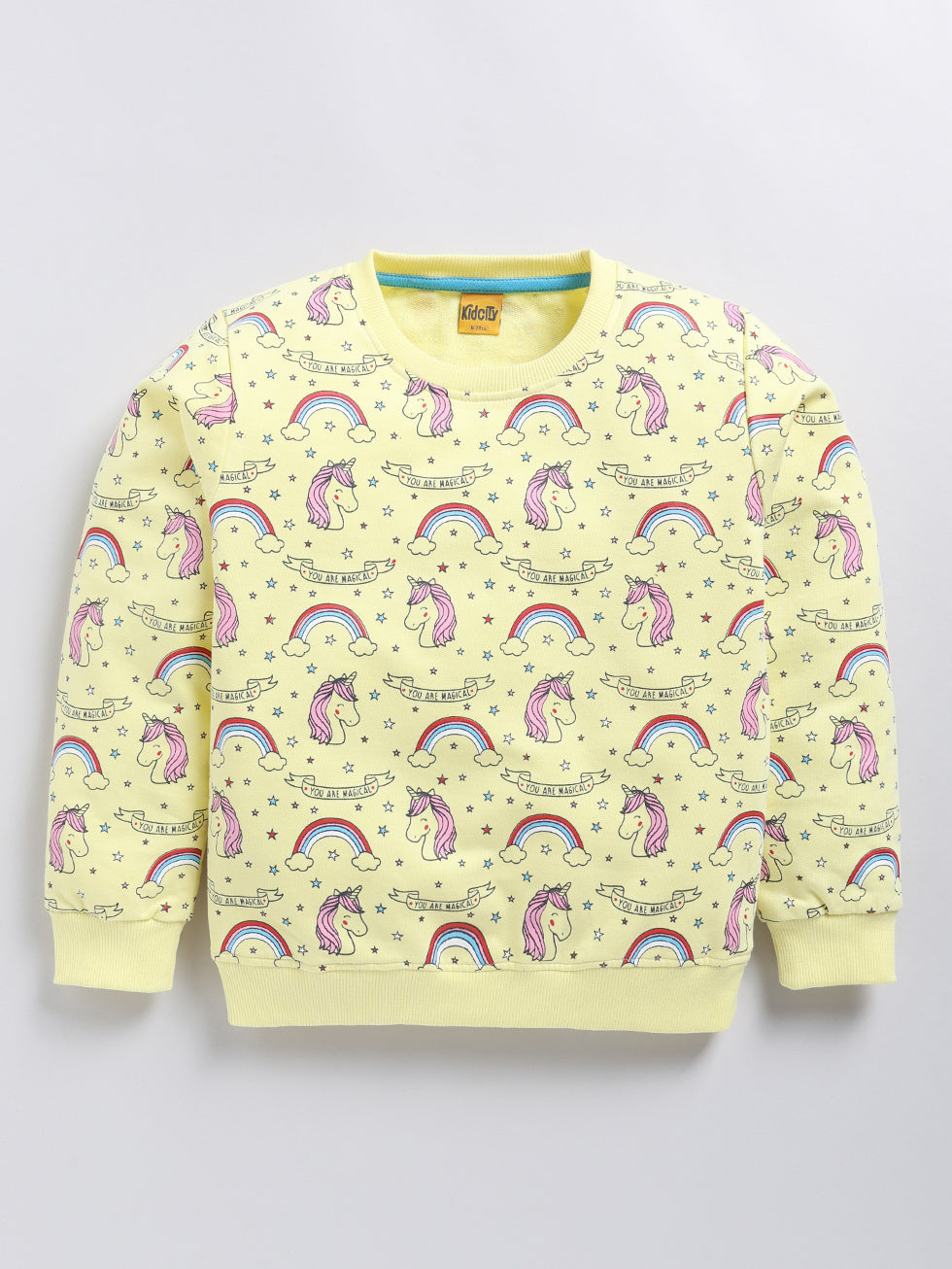 Unicorn & Rainbow Printed Sweatshirts