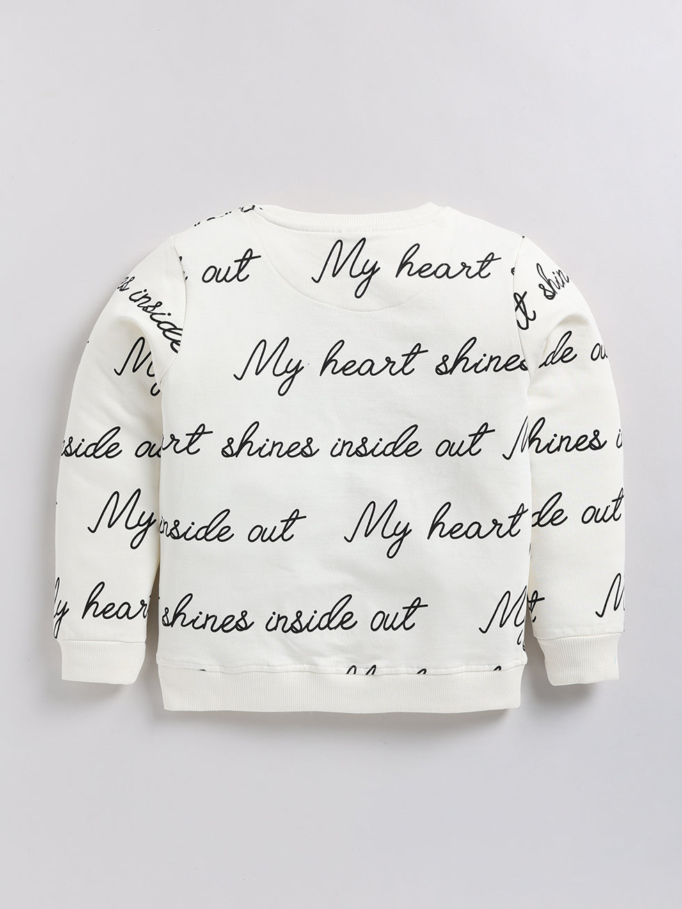 My Heart Shines Printed Sweatshirts