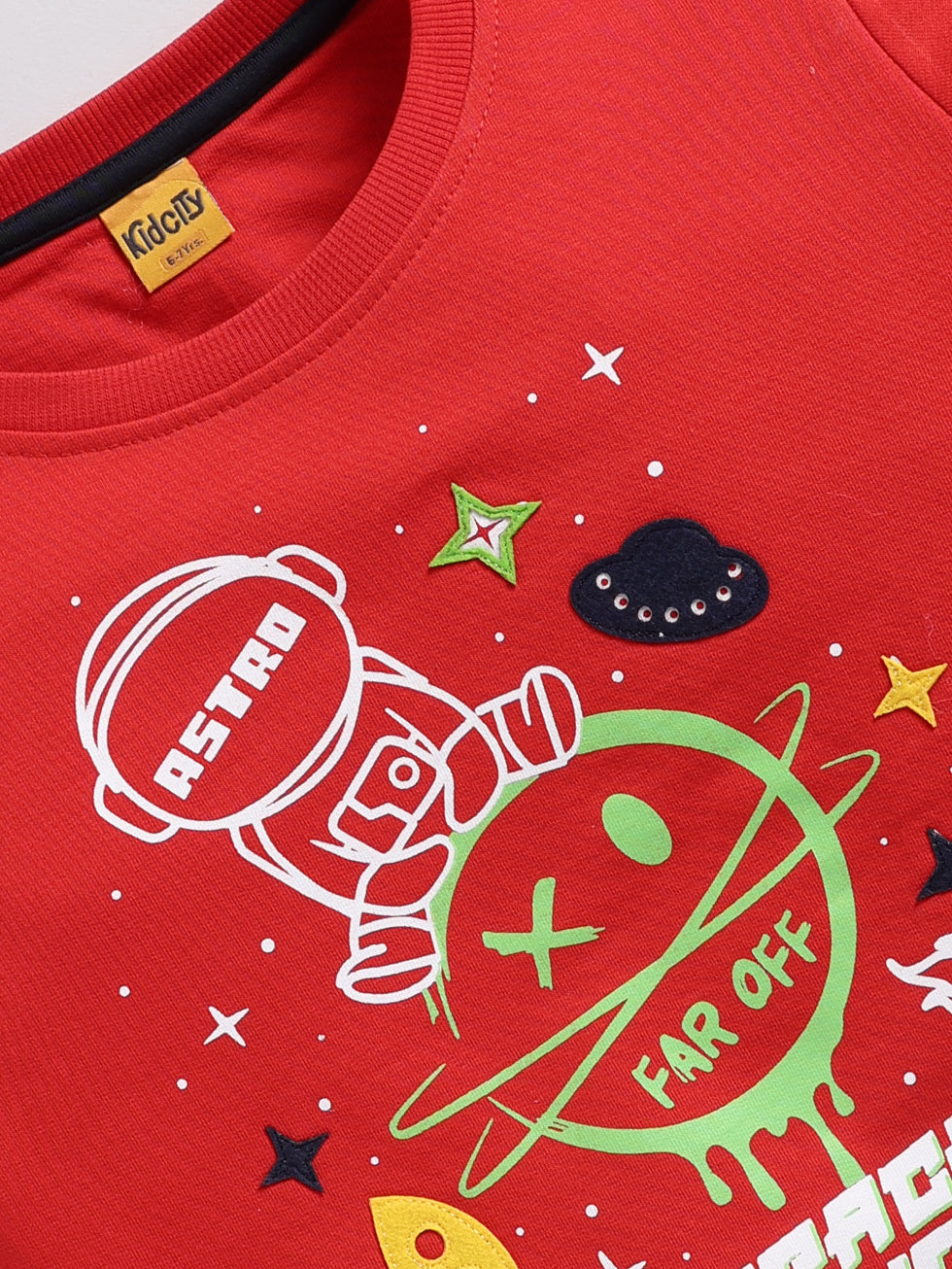 Planet Graphics Printed Sweatshirts