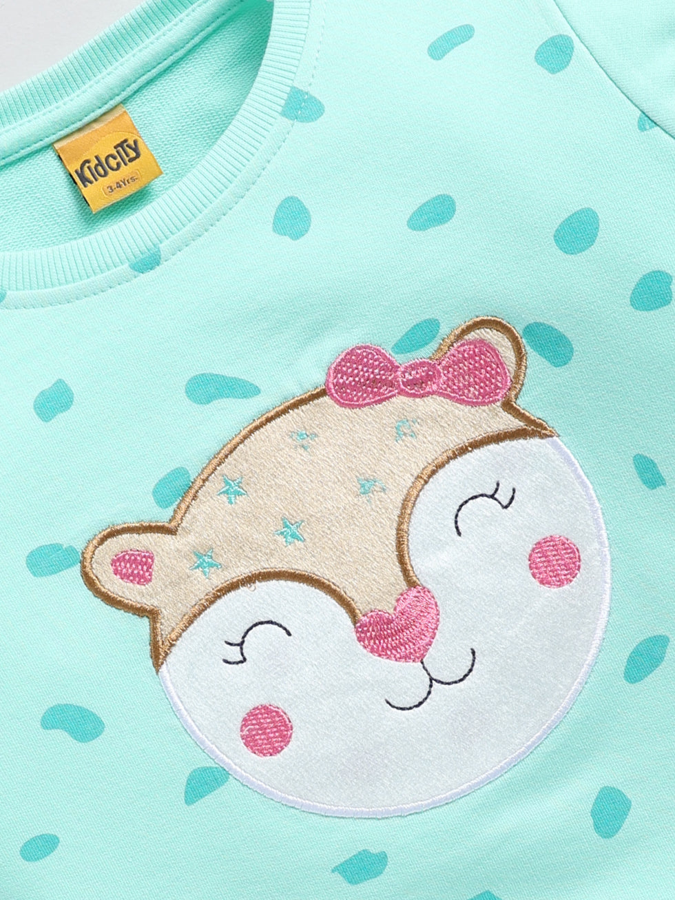 Cute Animal Face Printed Sweatshirts
