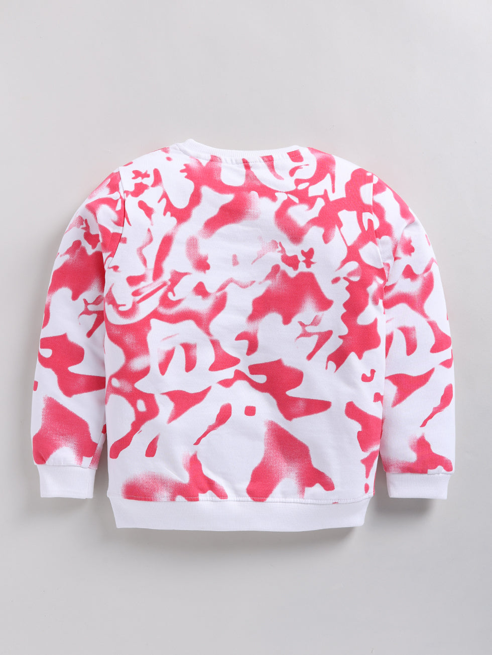 Cute Tie-Dye Beverage Printed Sweatshirts