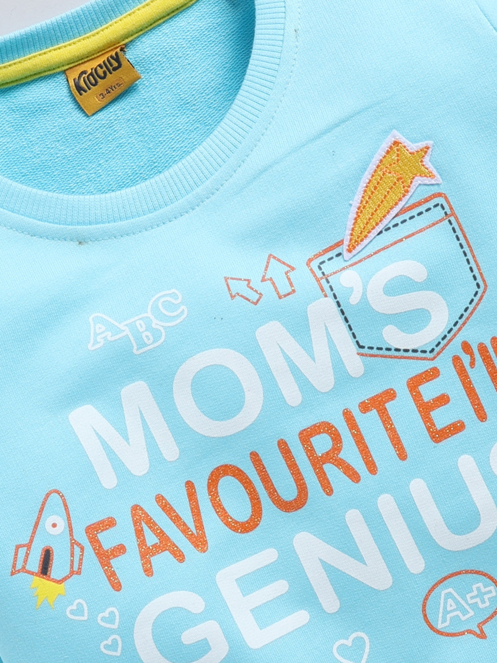 Moms Favorite Genius Printed Sweatshirts